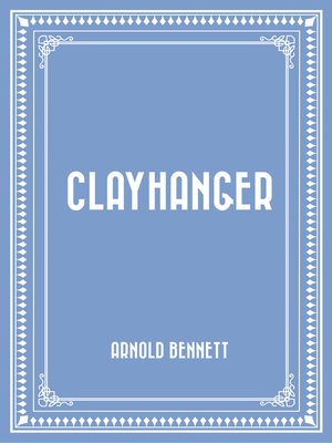 cover image of Clayhanger